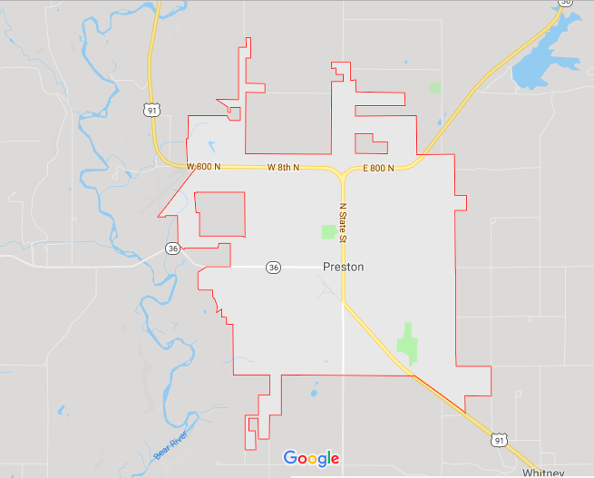 This is where the map will go.