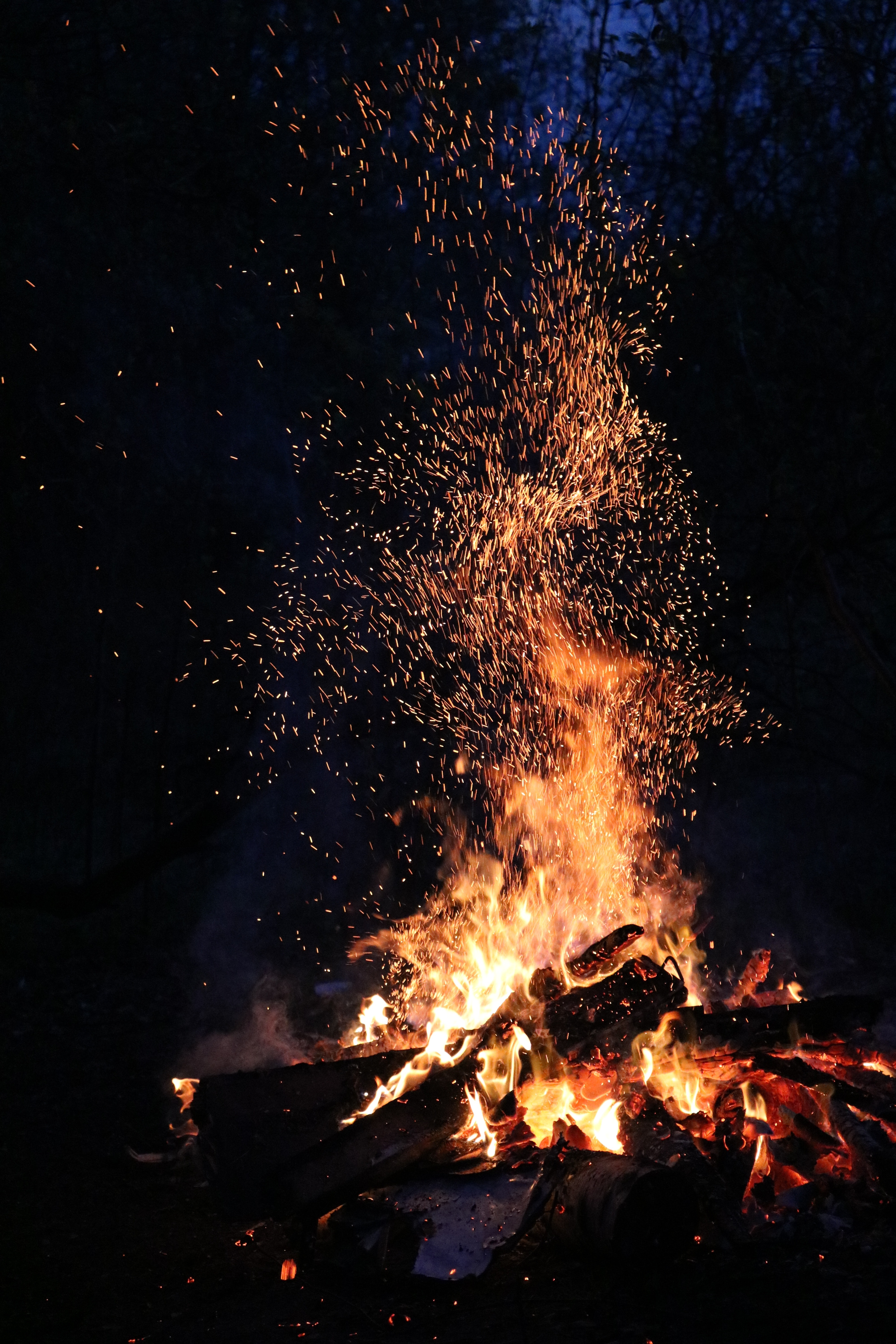 Large Bonfire